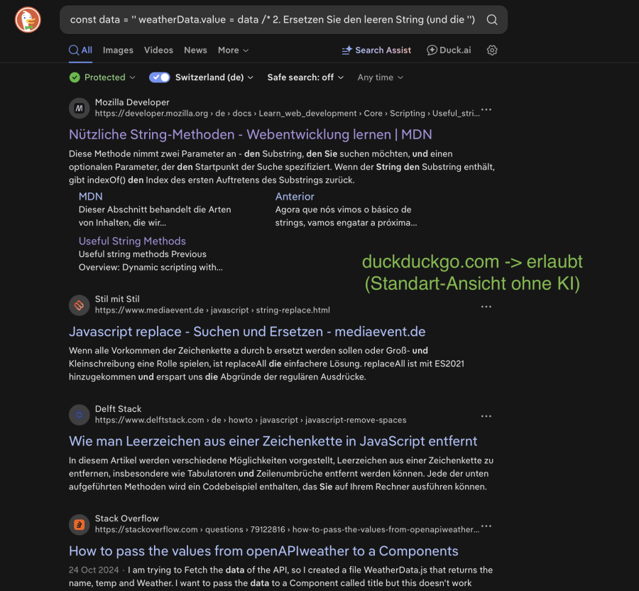 Duckduckgo Webergebnisse Duckduckgo Webergebnisse