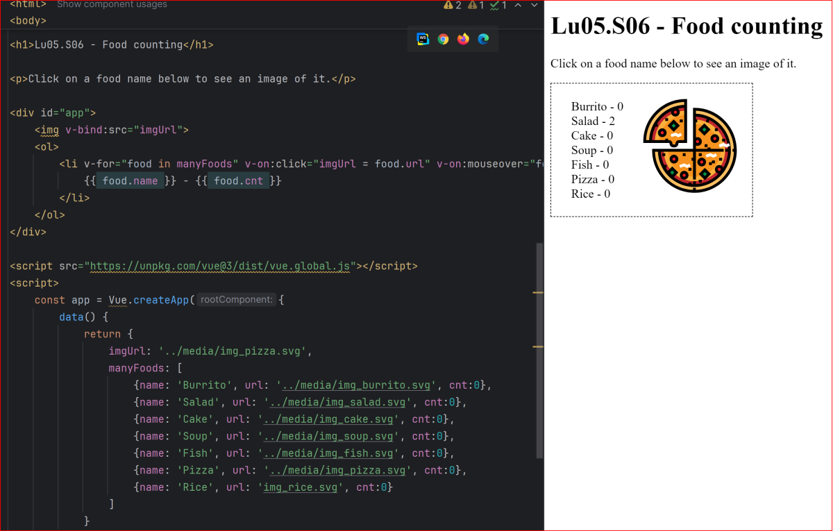 Solution in Webstorm editor