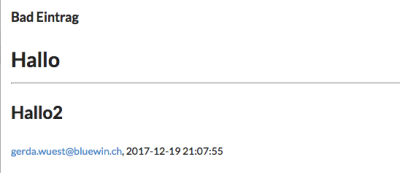 Abb-03: Ausgabe mit HTML-Tags.