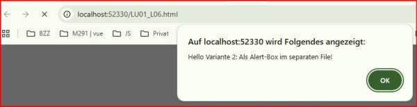 Ausgaben des 2. Aufgabe