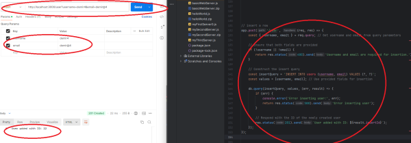  How to insert a row into a database table